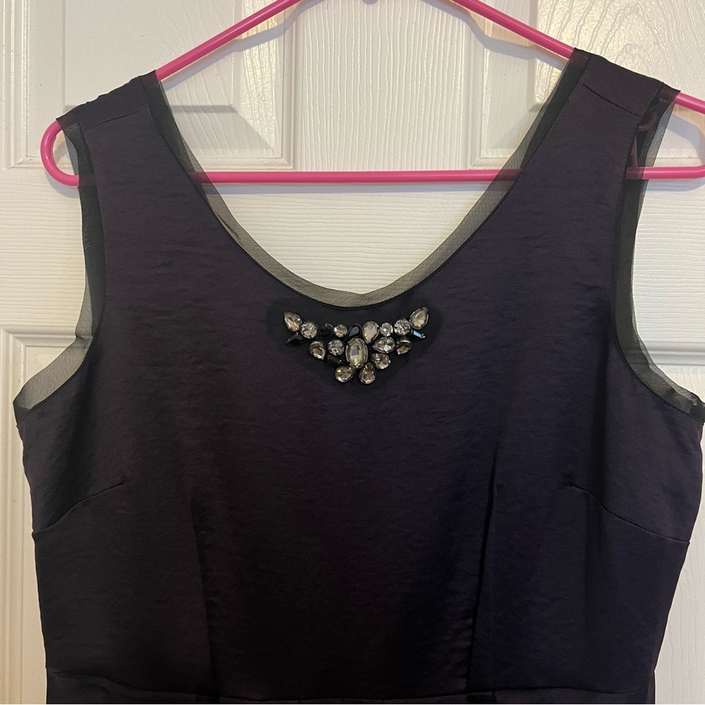 Purple Jeweled Dress